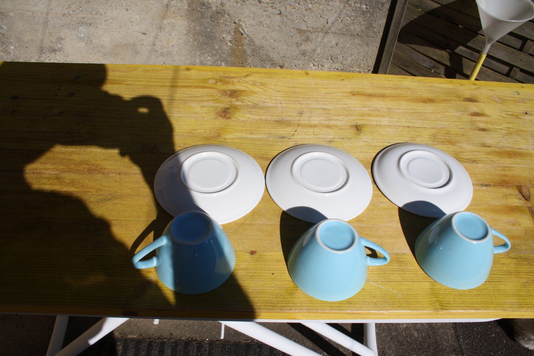 Tasses: RÖSSLER TASSE HELLBLAU – D'occasion à Wauwil par Pneuedy 9