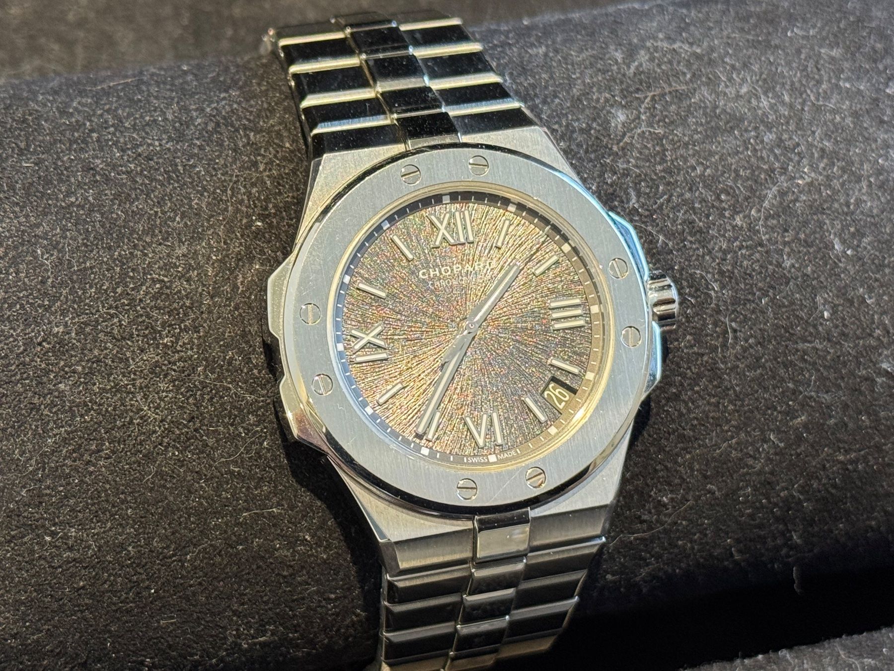 Chopard Orologi: Chopard Alpine Eagle Acciaio 41mm Quadrante Grigio – Usato da Biasca venduto da Alan_p1980