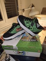 Minecraft Rollschuhe Kinder Schwarz Grün Grösse 33