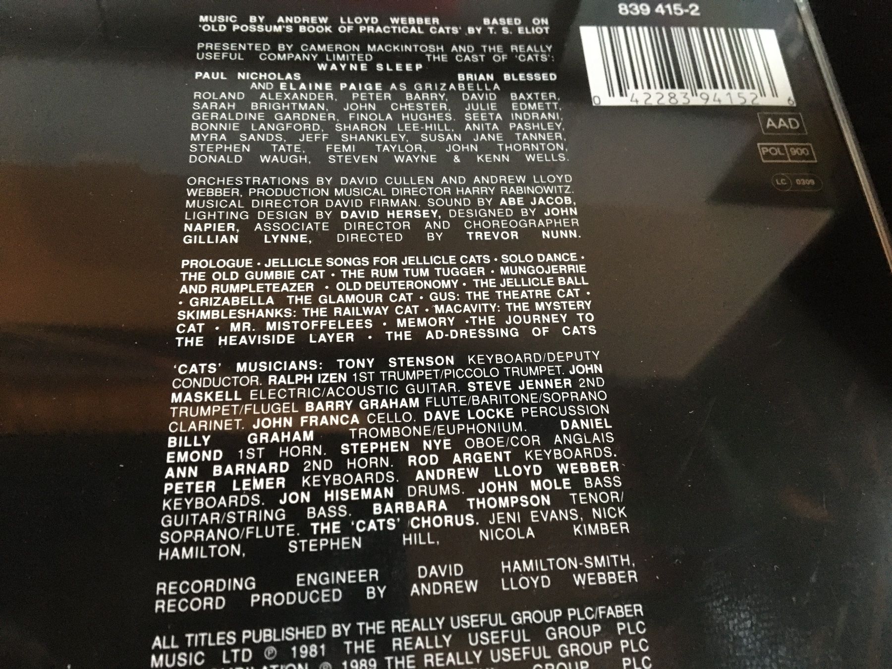 CDs: Highlights from Cats – Gebraucht aus Arth von Vrecam51 1
