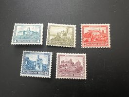Deutsches Reich 1932  MiNr. 474-478  *  (5036)