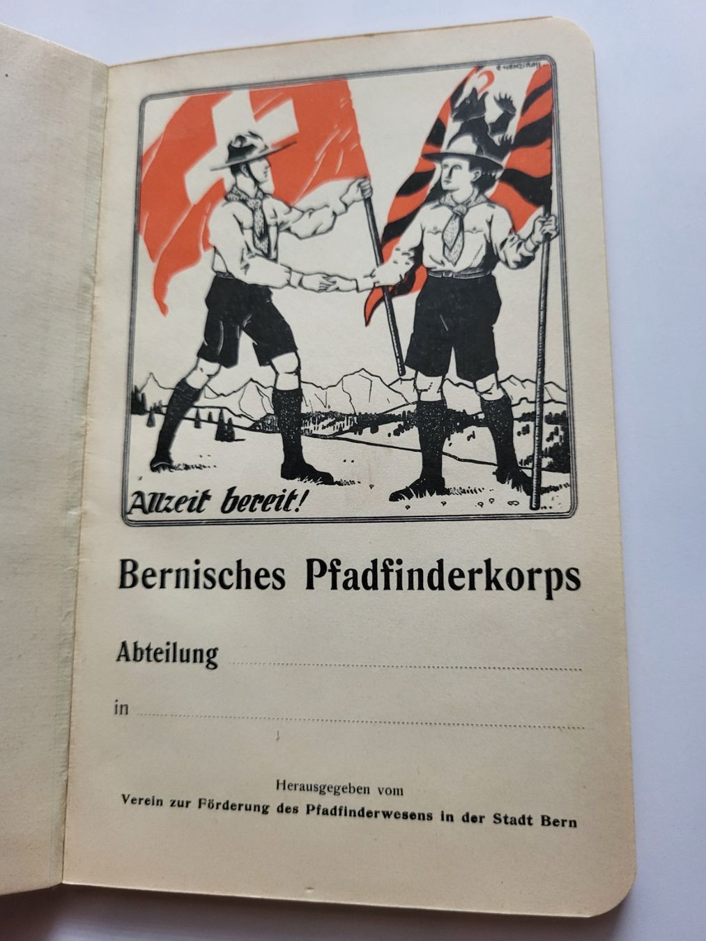 Libri: Pfadi: Schweizerischer Pfadfinderbund Patrouillenbuch 1920 – Usato da Münchenbuchsee venduto da Elykinley 1