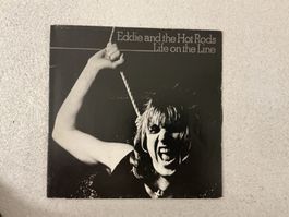 Eddie and the Hot Rods Life on the Line (VG+)