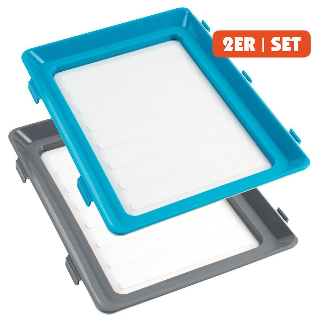 Contenitori & Simili: Click & Fresh Frischhalteplatten 2er Set – Nuovo e nell'imballaggio originale da Wettingen venduto da kochshop 6