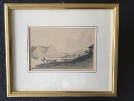 Lavino Isola Madre Lithografie 1841 John David Glennie