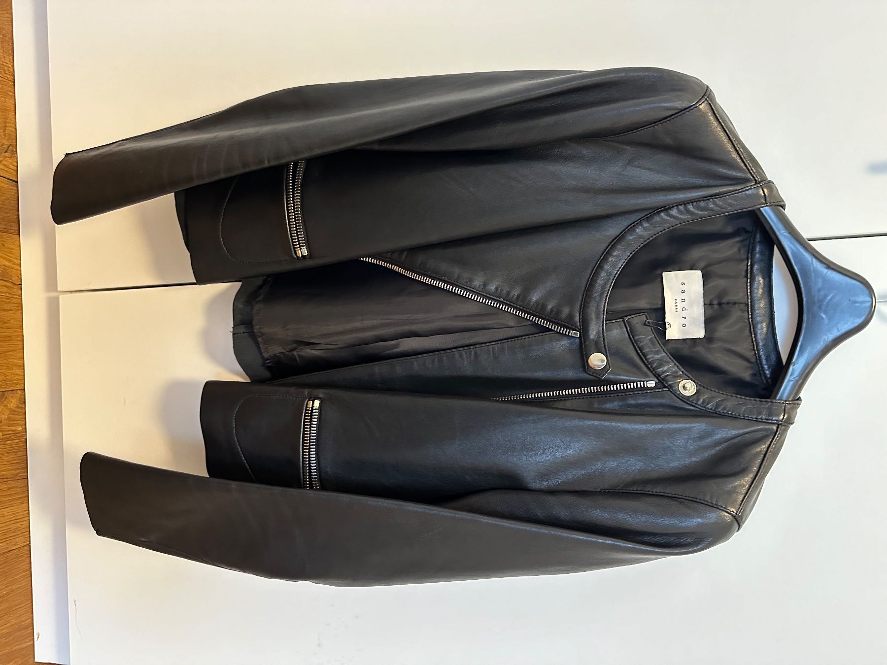 Sandro Giacche: Sandro Paris leather jacket, perfect condition, size 1(s) – Usato da Küssnacht am Rigi venduto da hor_dpb7 1