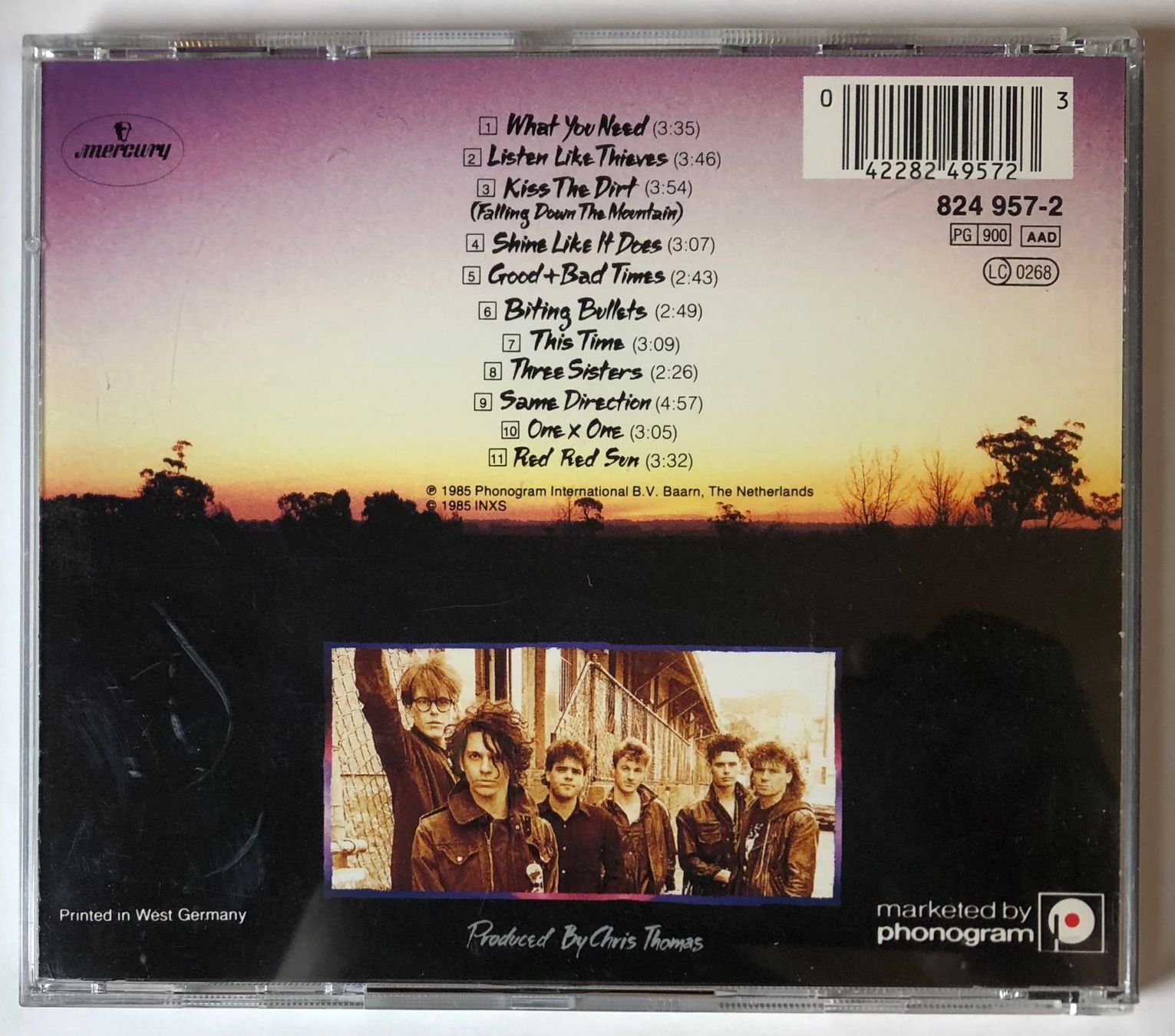 Schallplatten: INXS - LISTEN LIKE THIEVES – Gebraucht aus Poliez-Pittet von Newtown-Records 1