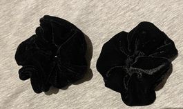 2 Scrunchies - schwarz ✨🖤✨