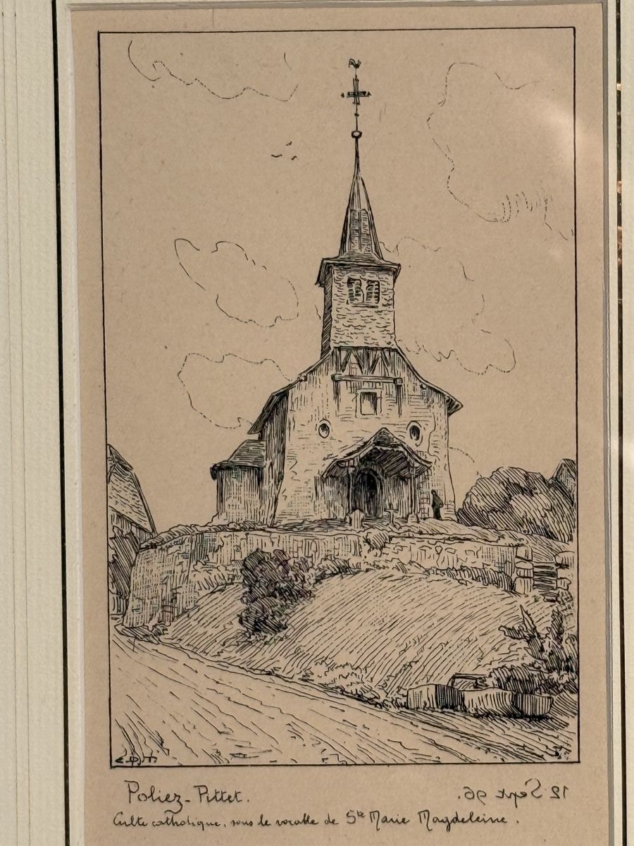 Incisioni: Gravure de TURRIAN  Emile David 1896 – Usato da Lausanne venduto da artnouveau04 2