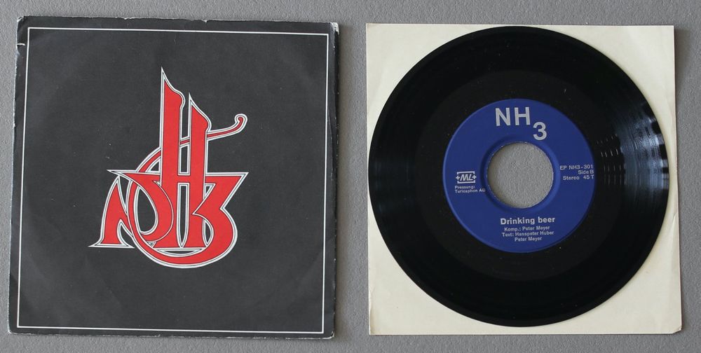 Single, 70's CH Rock, NH3, Four years ago, Privatpressung 76 (Gebraucht ...