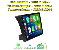 Radio Ducato/Boxer/Jumper (2006-2014) Carplay, GPS, DAB+