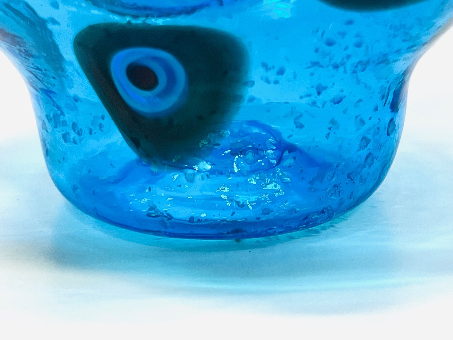 Ciotole: Glas Schale Blau im Murano Stil – Usato da Zürich venduto da Arche_Brockenhaus 6