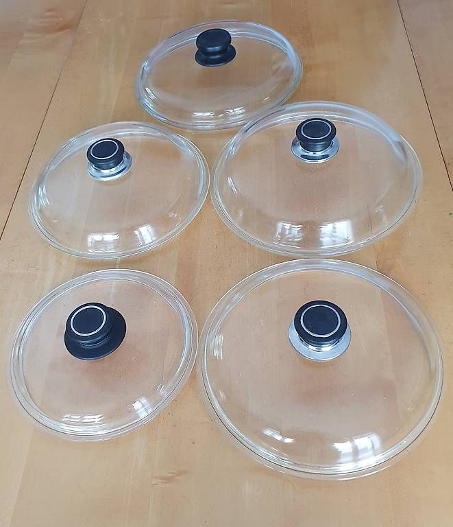 Padelle: Glasdeckel für Pfannen oder Bratpfannen – Usato da Maschwanden venduto da ruth07