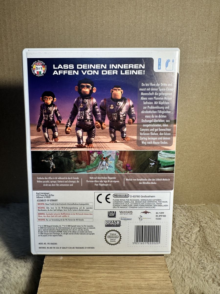 Nintendo Giochi: Wii Space Chimps Affen im All Spiel – Usato da Hägendorf venduto da tyl_kzs2 1