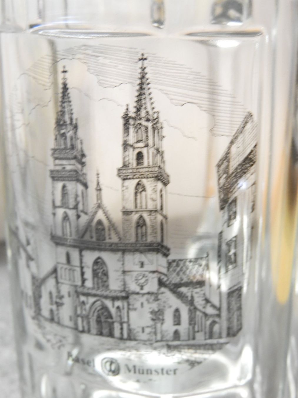 Bicchieri: BIERSEIDEL BASEL, ZINNDECKEL 95% – Nuovo (secondo la descrizione) da Ettingen venduto da 1985printemps 1