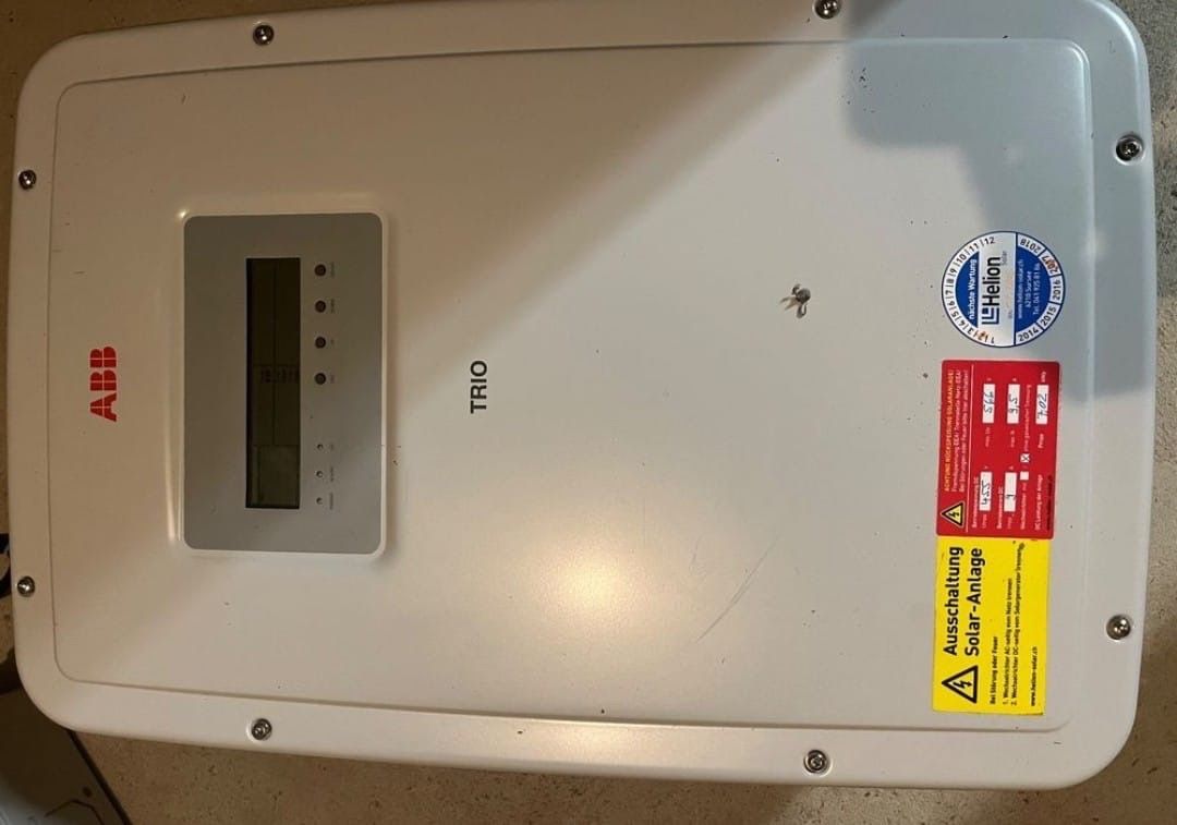 ABB Inverter: Wechselrichter ABB Trio 7,5 – Usato da Erlinsbach SO venduto da senthil062