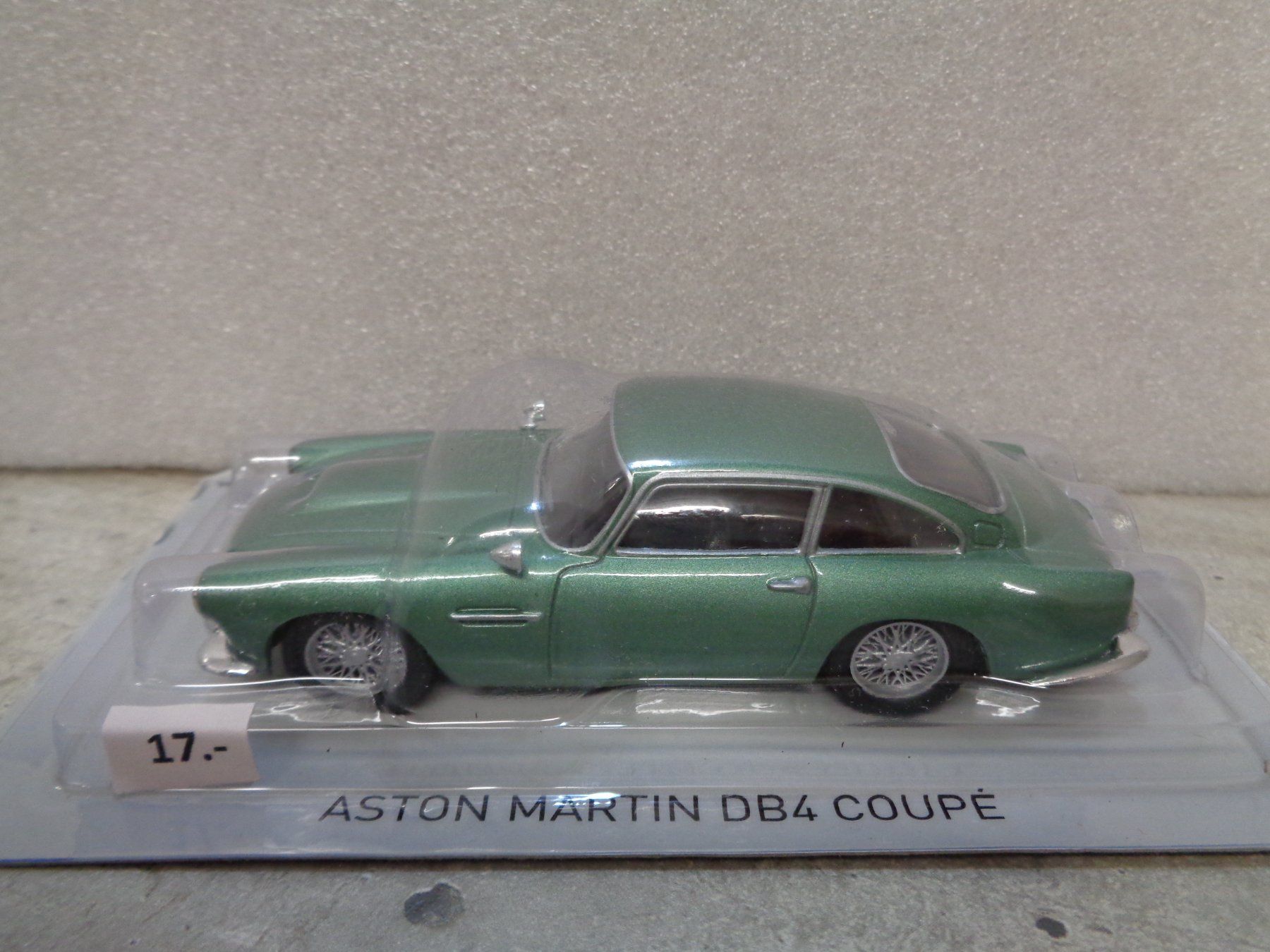 Aston Martin Modellini d'auto: Altaya 1:43 Aston Martin DB4 Coupé – Nuovo e nell'imballaggio originale da Reconvilier venduto da rallycar