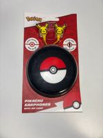 Pikachu kabelgebundene Kopfhörer mit Tasche NEU OVP