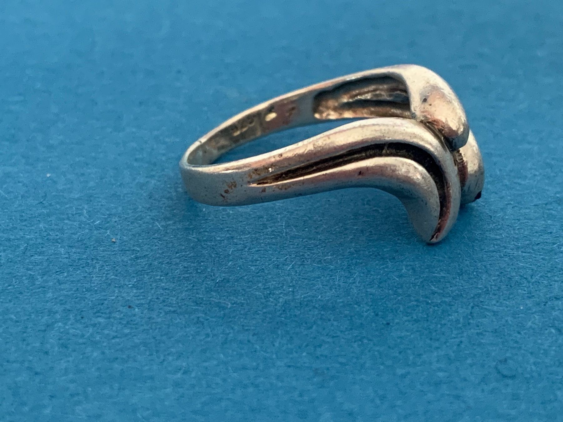Anelli: Silberring 4 Arme umschlungen 57 – Usato da Laufen venduto da belleskulptur 2