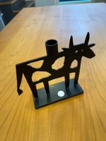 Kerzenständer "Kuh" aus Metall - ein Hingucker!