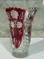 Vase en cristal rouge rubis d'Anna Hütte, Allemagne ✨ (51)