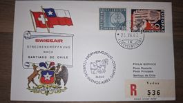 Swissair Buenos Aires - Santiago 26.08.1962