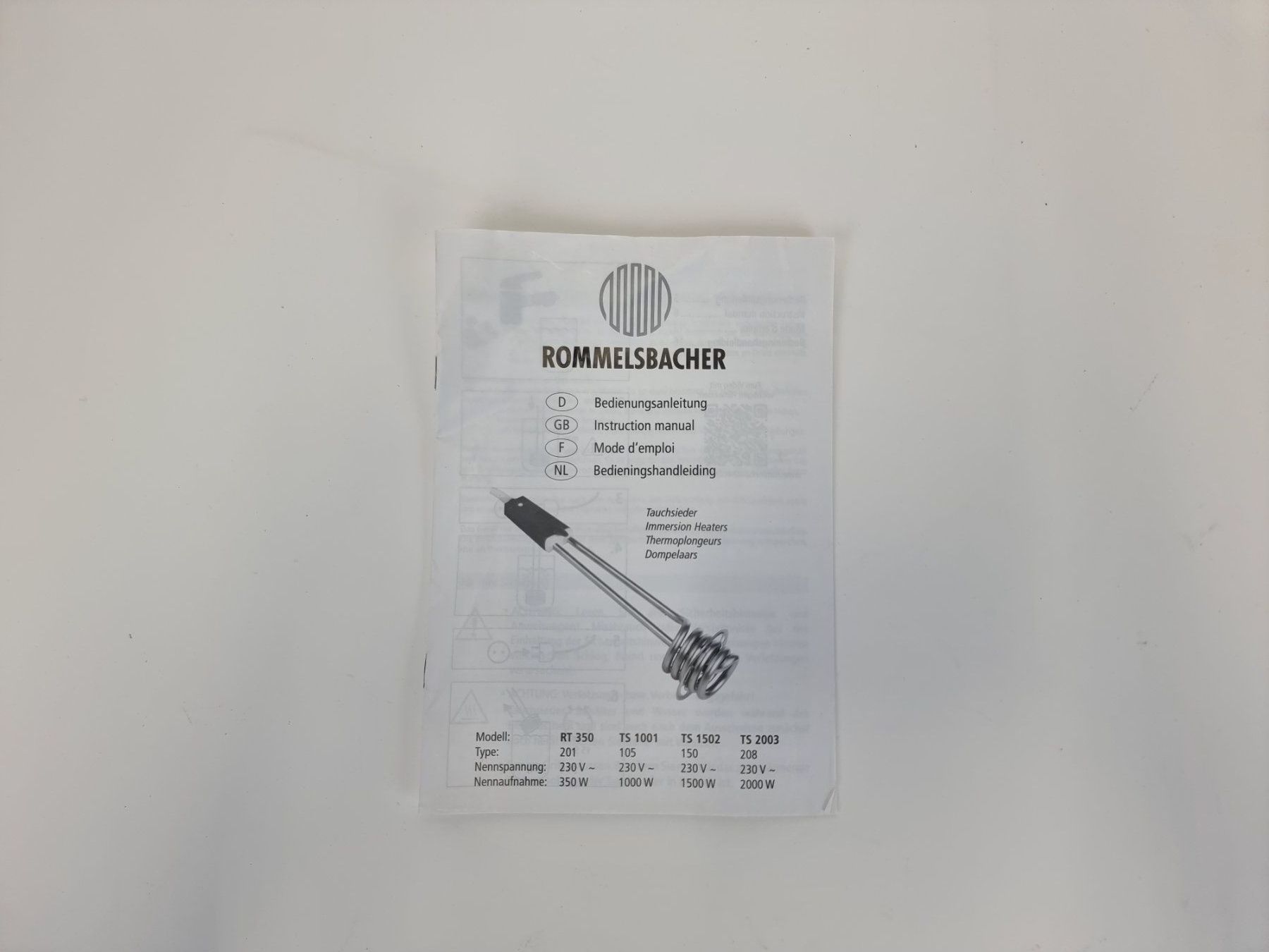 Tous les outils: Sicherheitstauchsieder – D'occasion à Urtenen-Schönbühl par Restwert_Schoenbuehl 2