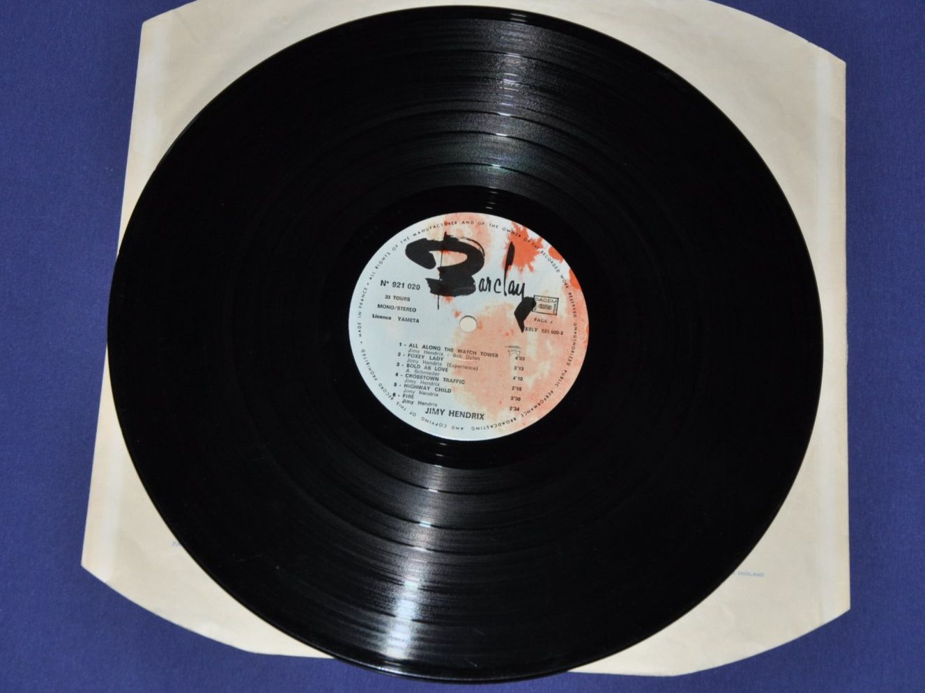 Dischi in vinile: LP Jimi Hendrix - Greatest Hits – Usato da Boll venduto da Theodora15 4