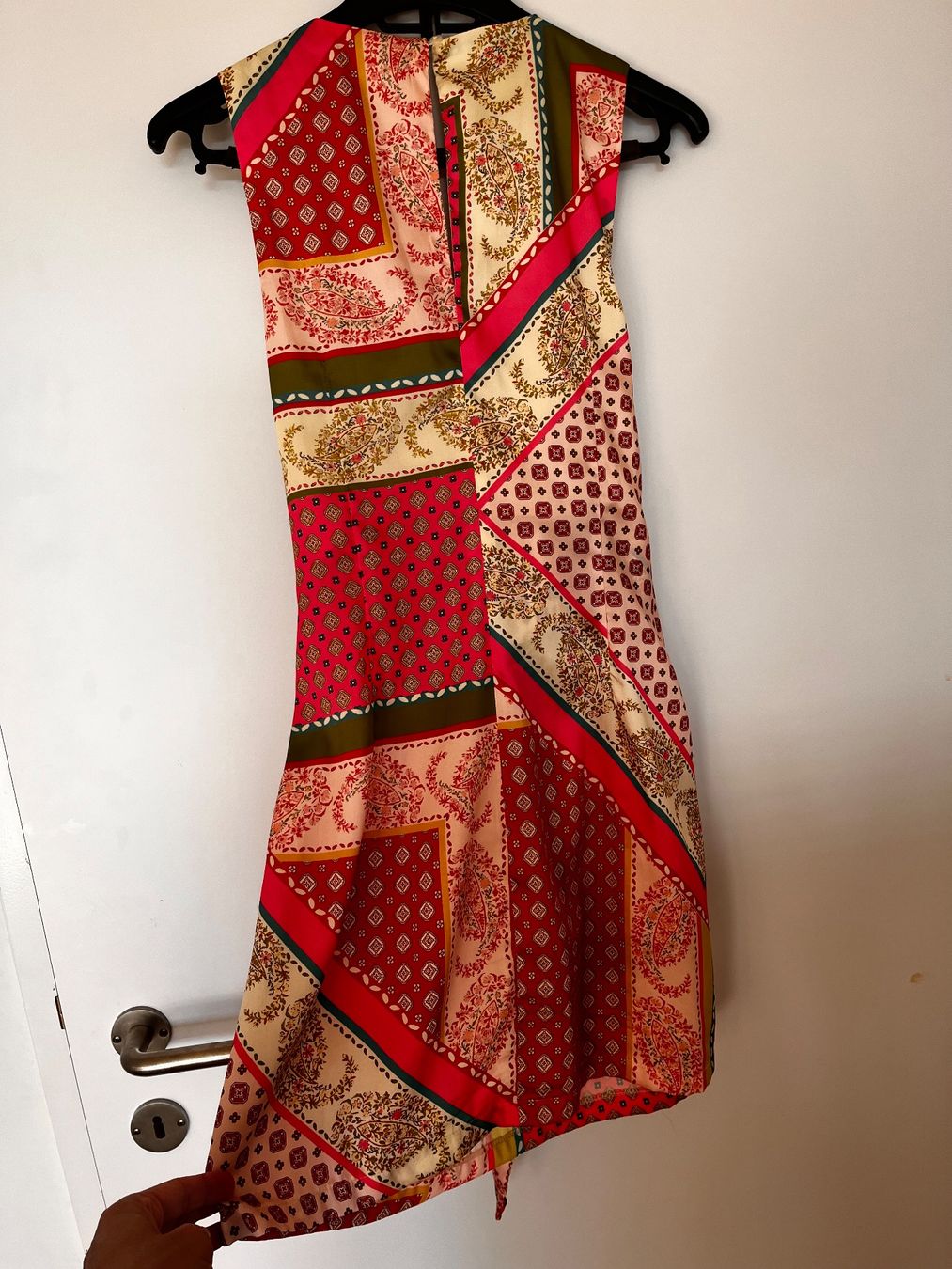 Zara Vestiti: Sommer Kleid rosa Zara Patchwork M; Versand 3 Fr. – Usato da Zürich venduto da maral787 4