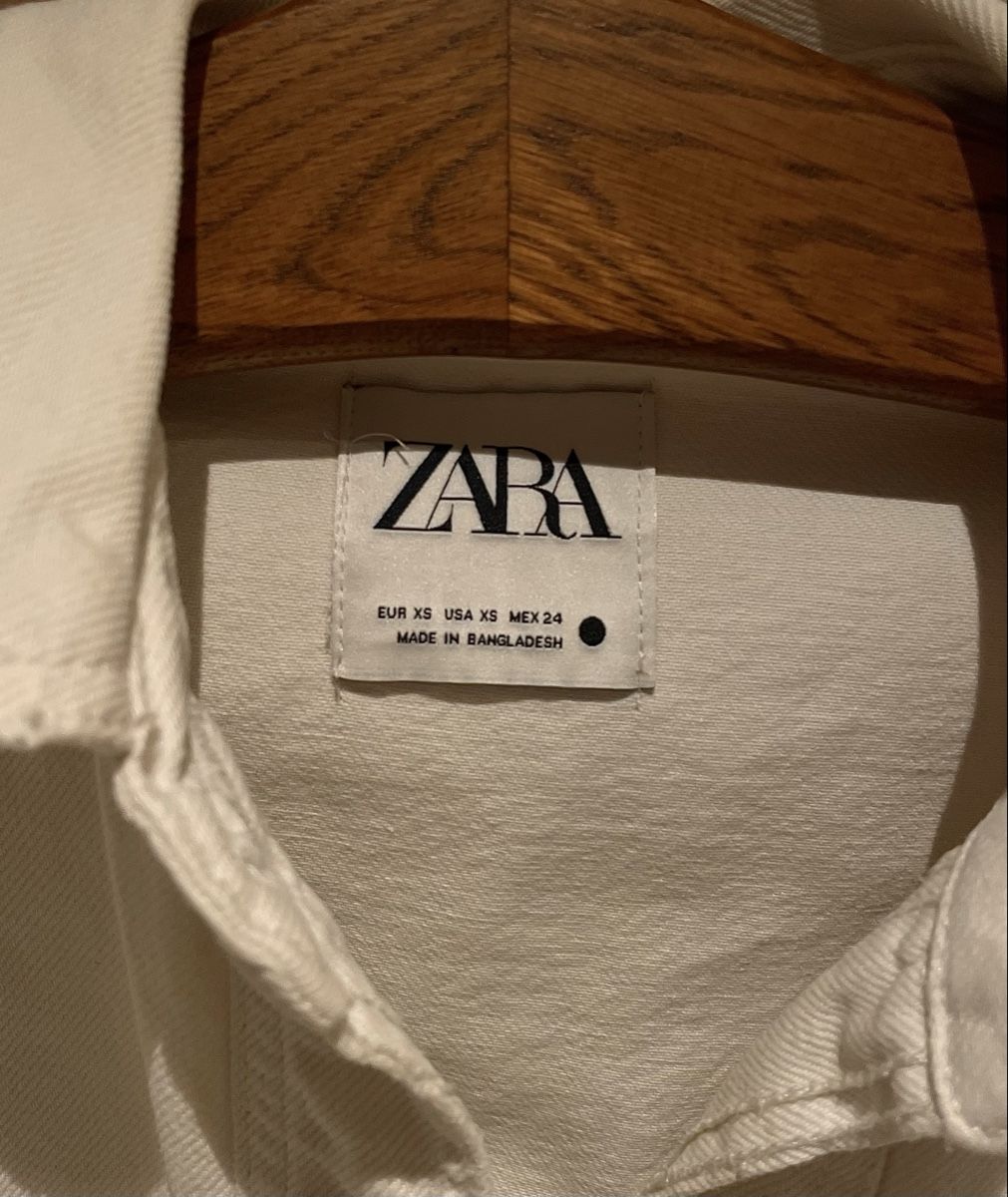 Zara Giacche: Zara Jean Jacket Beige – Nuovo (secondo la descrizione) da Galgenen venduto da Sotili 2