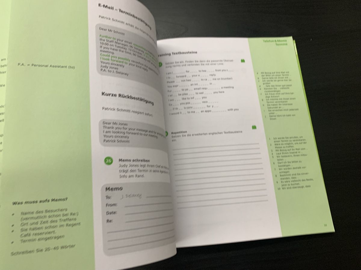 Libri: Business Korrespondenz Trainer Englisch – Usato da Oberweningen venduto da Bumblebee2 3