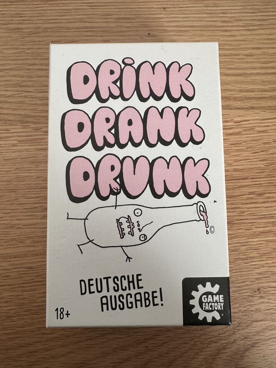 Jeux: Spiel Drink Drank Drunk – Neuf (Voir description) à Basel par ronjalg