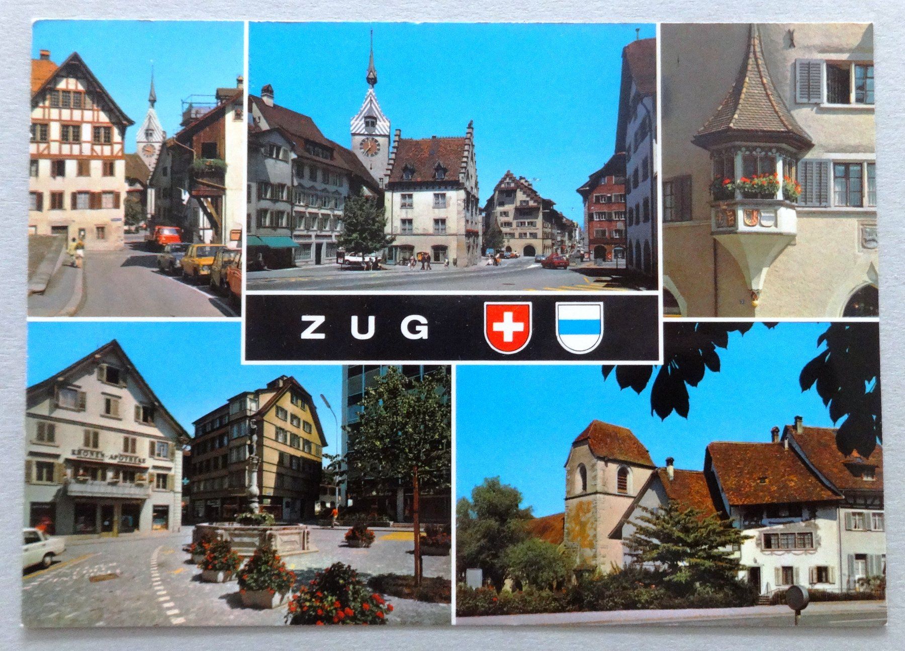Cartoline postali: Zug – Usato da Fétigny venduto da Billy2miny