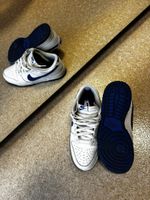 Nike Dunk Low Schuhe, Weiss/Blau, Top Zustand, Gr. 40.5