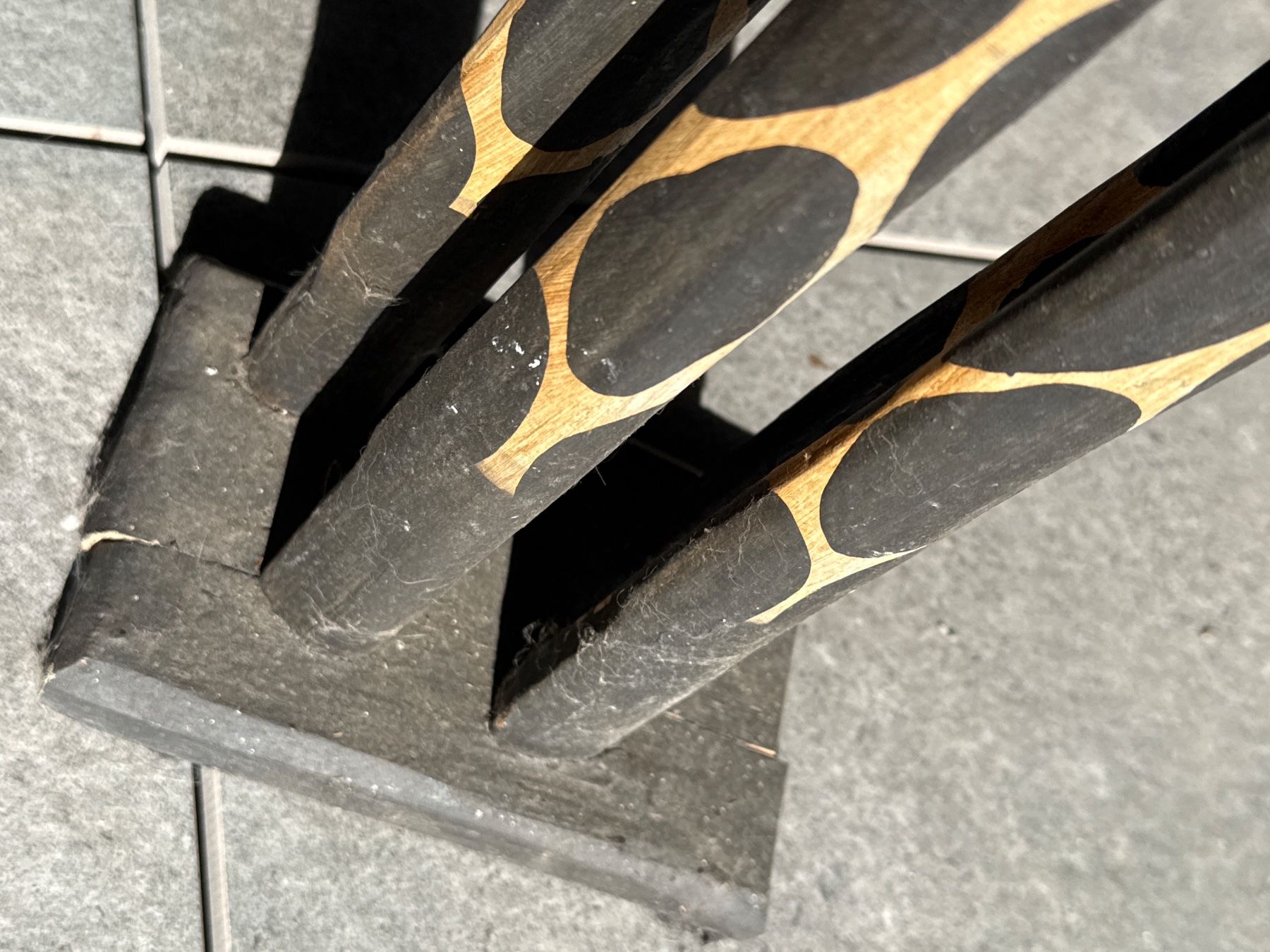 Tutte le decorazioni: riesige Holz Deko Figur, H 102 cm – Usato da Amriswil venduto da used2use 4