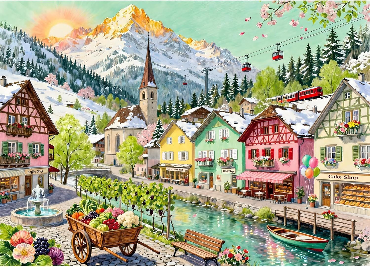 Puzzle: JULI-AKTION Puzzle 500Teile (398) – Nuovo (secondo la descrizione) da Uetikon am See venduto da Puzzle-Fee