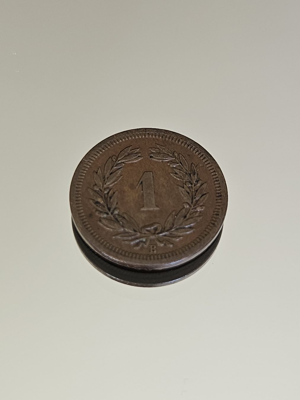 Tutti le monete: 1 Rappen 1856 – Usato da Pfäffikon ZH venduto da Melibol 1