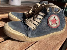 Bisgaard Schuhe halbhoch, Grösse 34, Retro Look mit Stern