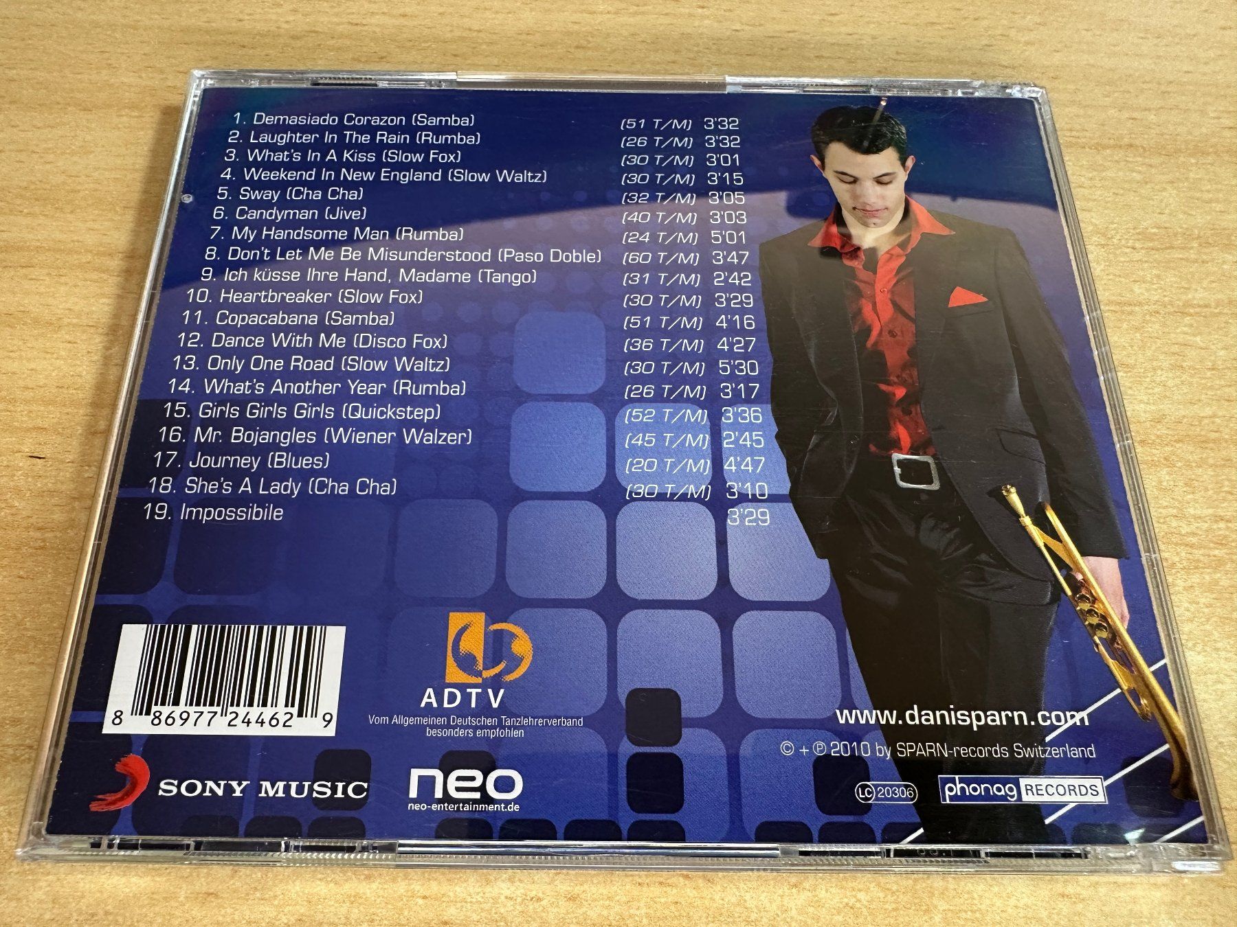 CDs: L8 Dani Sparn Orchester - Dance With Me – Gebraucht aus Rikon im Tösstal von Alpenmutz 1