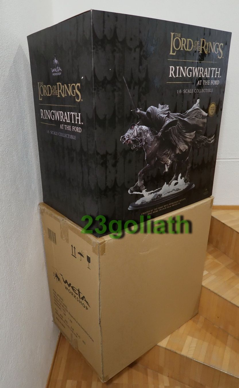 Statuette: Ringwraith At The Ford Statue Weta Workshop - Herr der Ringe – Usato da Flawil venduto da Goliath23 9