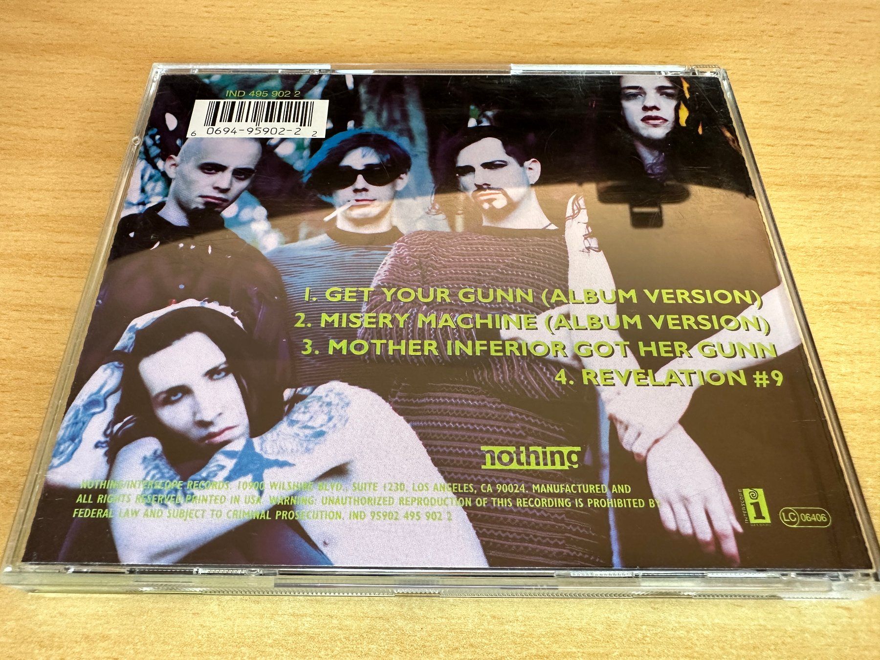 CDs: Marilyn Manson – Get Your Gunn – Gebraucht aus Rikon im Tösstal von Alpenmutz 1