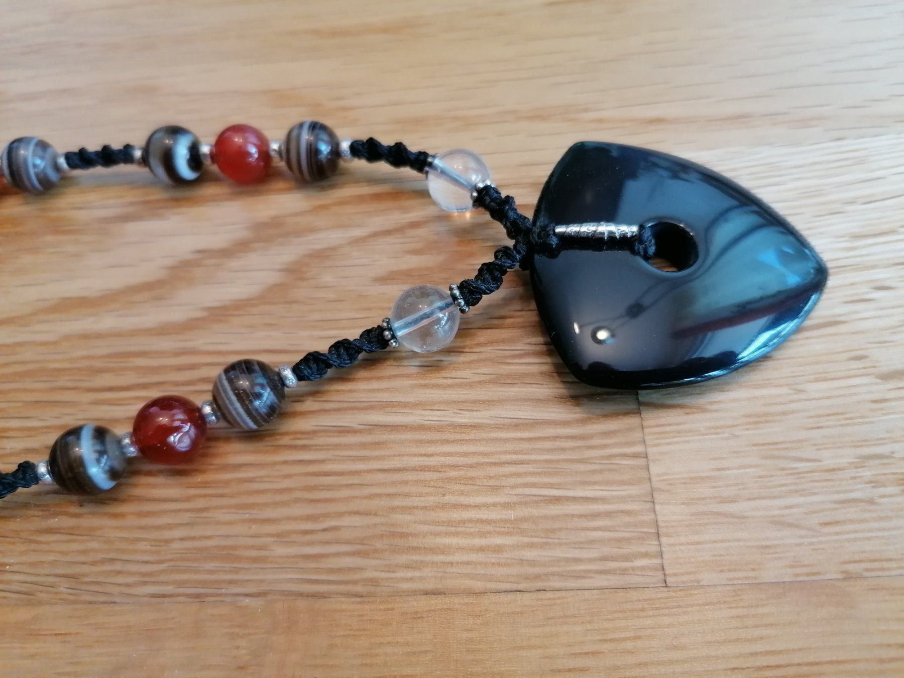 Catenine: Halsschmuck Black Obsidian Handmade – Nuovo (secondo la descrizione) da Muri AG venduto da goodmood17 8