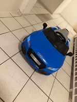 Audi TT RS Kinder Elektroauto blau