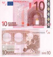 10 Euro Y Griechinland N022 signatur  trichet unc
