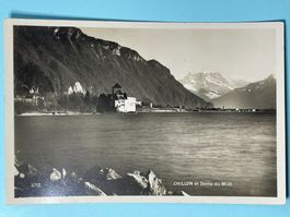 Château Chillon et Dents du Midi