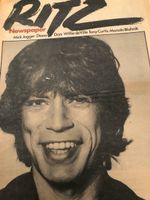 Rolling Stone MICK JAGGER  Orig. Vintage RITZ  Magazin /1977