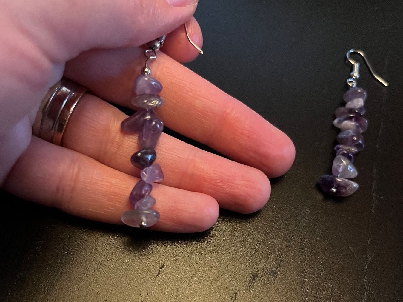 Ohrringe & -stecker: Ohrringe mit Amethyst – Neu (gemäss Beschreibung) aus Gams von Mariawicca 5