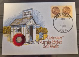 Numisbrief kleinster Numisbrief der Welt ab 1 Fr.