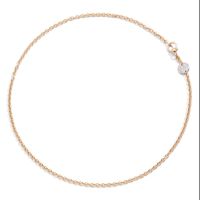 Neues Pomellato Sabbia Collier mit Weissen Diamanten