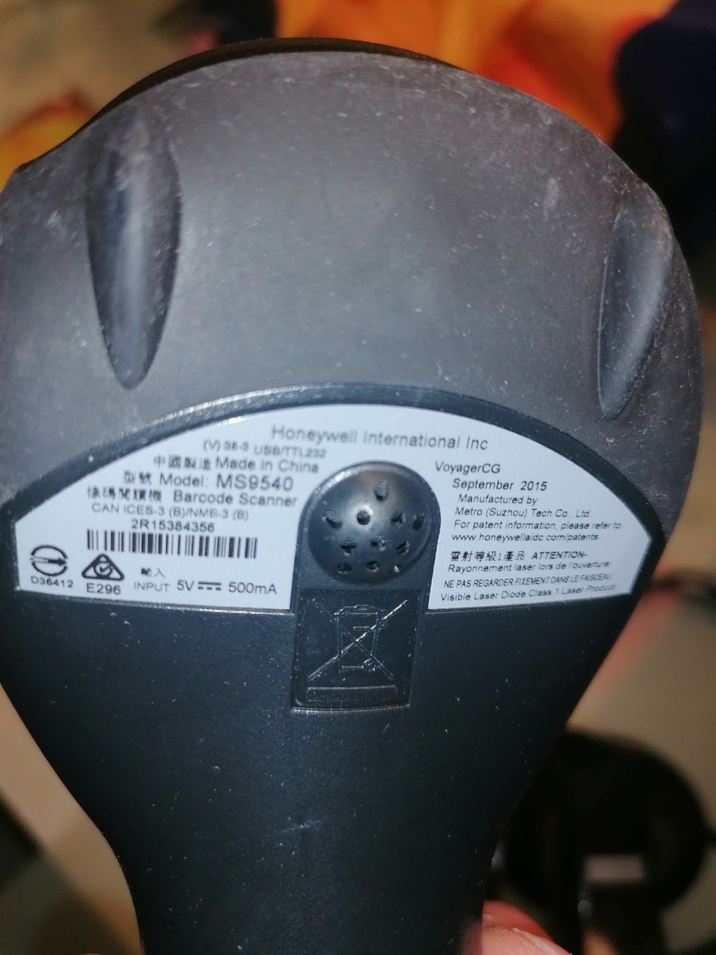 Honeywell Scanner: Scannzer mit Halterung Honeywell MS9540 – Usato da Pfäffikon ZH venduto da Gabriel64 3